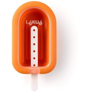 Lekue Lg Stackable Ice Pop Mold Lollipop (1 Unit) Orange