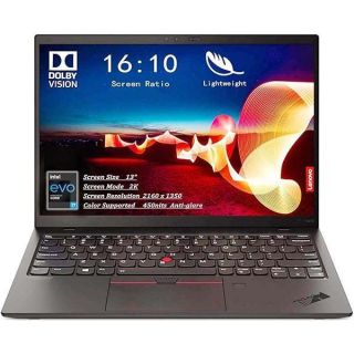 Lenovo Ultra Thin ThinkPad X1 Nano 13&amp;quot; 2K (2160x1350) IPS 450nits Ultrabook i7-1160G7 Finger Print Windows 10 Pro W/HDMI (16GB RAM | 512GB PCIe SSD)