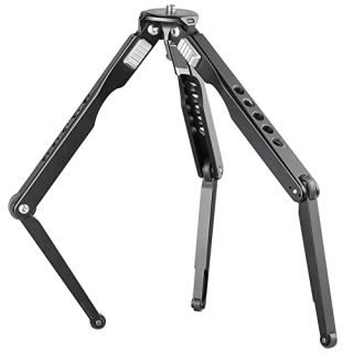 Leofoto MT-03 Tabletop Tripod, Aluminum Mini Tripod, 2 Leg Sections, Foldable Leg, Portable and Compact, 1/4" Mounting Stud and Accessories Thread (MT-03)