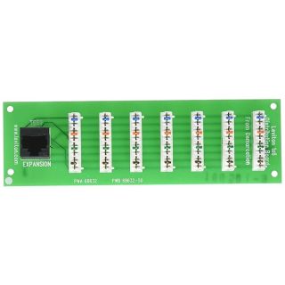 Leviton 47609-F6 1 x 6 Bridged Telephone Expansion Board (4 Lines to 6 Locations), Ivory