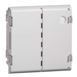 Leviton 49605-14P 14" Wireless Structured Media Center with Vented Hinged Door, White