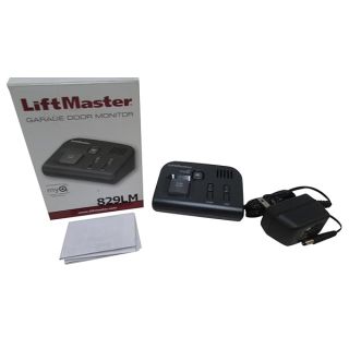 LiftMaster 829LM Garage Door Monitor, Black