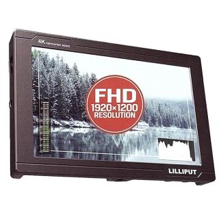 Lilliput FS7 7" 4K Camera Field Monitor with Metal Housing and Built-In Speaker, HDMI & 3G-SDI Input