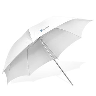 LimoStudio [1 Pack] 33 inch Diameter White Umbrella for Photography Video Studio, Lighting Reflector, Light Diffuser Control and Modifier for Delicate, Subtle Soft Light, AGG124