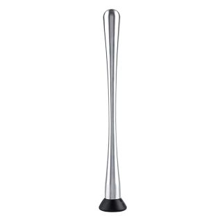 Long Stainless Steel Cocktail Muddler, 11inch Professional Drink Muddler Bar Cocktail Muddler Fruit Mixer DIY Drink Wine Barware Tool