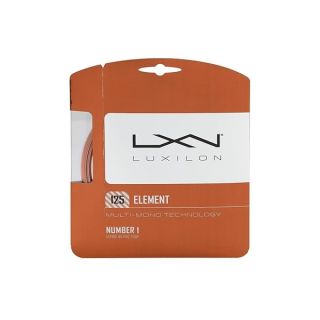 Luxilon Element 125 Tennis String - Set, Bronze