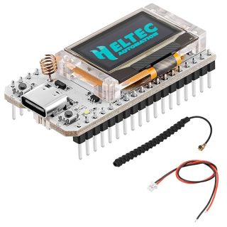 MakerFocus ESP32 LoRa V3 Development Board with 915 MHz Antenna Integrated WiFi Bluetooth SX1262 CP2102 0.96-inch OLED Display Type C for Meshtastic IoT Arduino Intelligent Scenes