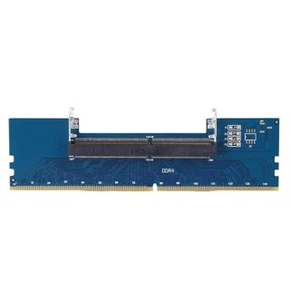 Professional DDR4 SO-DIMM to DIMM Memory Card Adapter - JEDEC Compatible Converter for Laptops & Desktops