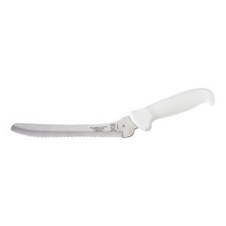 Mercer Culinary Ultimate White, 8 Inch Offset Bread Knife