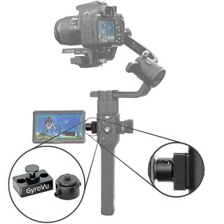 Monitor Mount for DJI Ronin-S with 360 Degree Swivel Mechanism