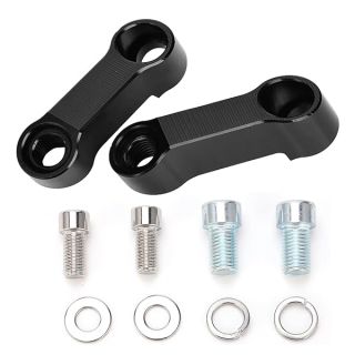 Motorcycle Mirror Mount Riser Extender Adapter Kit - 10mm & 8mm Rearview Mirror Solutions