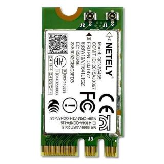 NETELY 802.11AC WiFi 5 Adapter: 600Mbps NGFF M2 Card with Bluetooth 4.0 for Laptops & Desktops - OEM Lenovo FRU 00JT477
