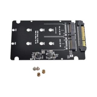 NFHK SFF-8639 NVME U.2 to Combo NGFF M.2 M-Key SATA PCIe SSD Adapter for Mainboard Replace SSD 750 p3600 p3700