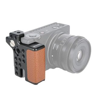 Upgrade Your Sigma FPL FP: NICEYRIG Brown Leather Right Handle Grip for Enhanced Camera Control