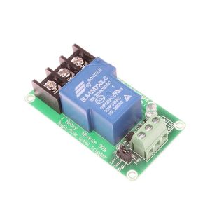 NOYITO 30A 1 Channel Relay Module High Low Level Trigger with Optocoupler Isolation Load DC 30V AC 250V 30A for PLC Automation Equipment Control Industrial Control (1 Channel 12V)