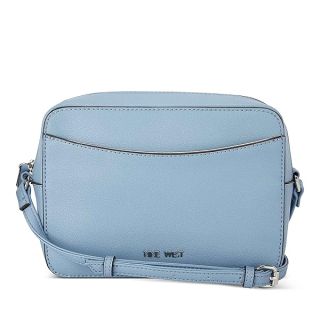 Shop Nine West Calandra Mini Camera Crossbody in Pale Denim - Stylish & Versatile One Size Bag