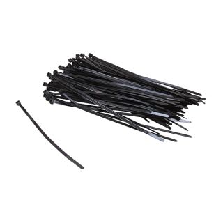 Nippon Labs CT-8INT-BK 8-Inch Intermediate Cable Ties, Black 100-Pieces/Bag