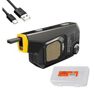 Buy Nitecore BlowerBaby BB2: USB-C Rechargeable Air Duster for Camera & Laptop Cleaning with Lumentac Cable Organizer