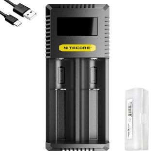 Buy Nitecore Ci2 Universal Battery Charger: Supports 16340, 18650, AA, AAA - USB-C QC PD & Lumentac Organizer Included