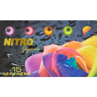 Nitro Golf Glycerin 15 Ball Pack Nitro Golf Balls