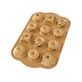 Nordic Ware Bundt Charms, 1.2 Cup, Gold