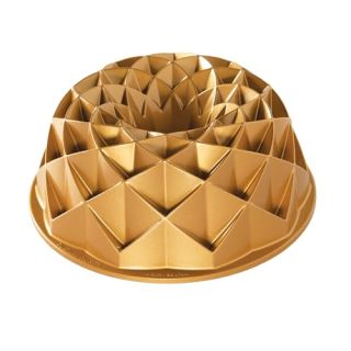 Nordic Ware Jubilee Bundt, 10 Cup, Gold