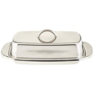 Norpro Stainless Steel Double Covered Butter Dish