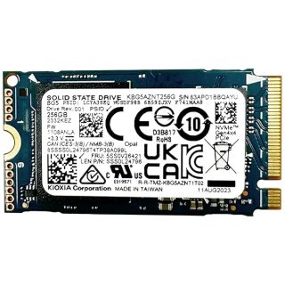 OEM Kioxia 256GB M.2 PCI-e NVME SSD Internal KBG5AZNT256G Solid State Drive 42mm 2242 Form Factor M Key