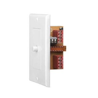 OSD in Wall Speaker Selector A/B Switch, Select from 2X Speaker Pairs White AB12