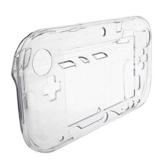OSTENT Clear Crystal Hard Case for Nintendo Wii U Gamepad - Durable Protective Cover