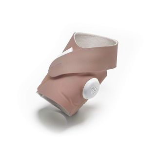 Owlet Dream Sock Fabric Accessory for Babies 0-18 Months - Dusty Rose (Sensor & Base Not Included)