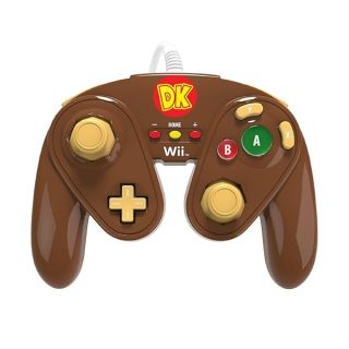 PDP Wired Fight Pad for Wii U - Donkey Kong