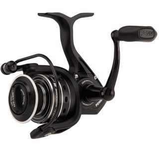 PENN Pursuit III Spinning Fishing Reel, Black/Silver, 2500