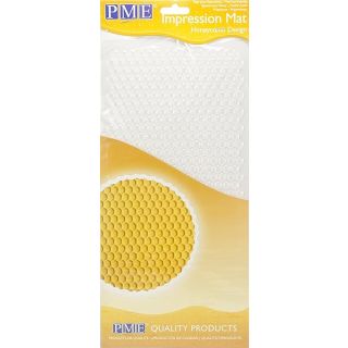 PME Impression Mat Honeycomb Design, Yellow