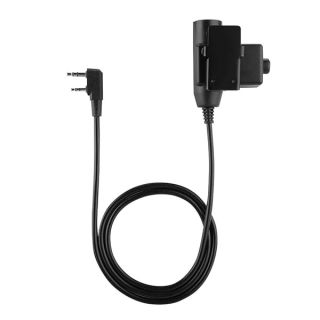 PTT Cable for BAOFENG UV5R & Z Tactical Headsets | Audio Interface for TYT F8 & MML UV100