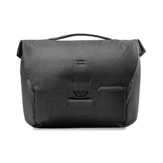 Peak Design Everyday Messenger V2 13L Black, Travel or Photo Carry with Laptop Sleeve (BEDM-13-BK-2)