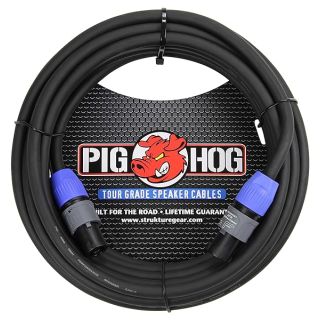 Pig Hog PHSC25SPK High Performance 14 Gauge 9.2mm speakON Speaker Cable, 25 Feet