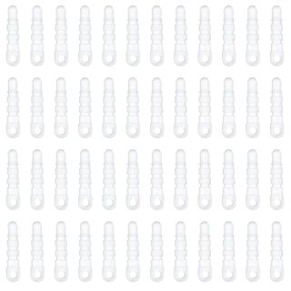 Plugs - 100 Pcs Cell Phone Dust Plug Charm with Headphone Covers Dust Protector Cap Compatible for 3.5mm Earphone (Transparent)