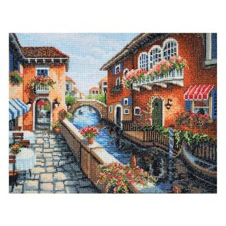 Povitrulya Counted Cross Stitch Kit for Adults 'Venice'