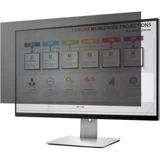 PrivacyView™ Privacy Filter for 23" Widescreen Monitor- Unframed - Black
