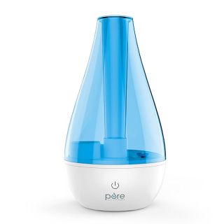 Pure Enrichment MistAire Studio Ultrasonic Cool Mist Humidifier - Small & Compact, Overnight Operation, 2 Mist Settings, Optional Night Light, & Auto Shut-Off - For Offices, Plants & Small Spaces