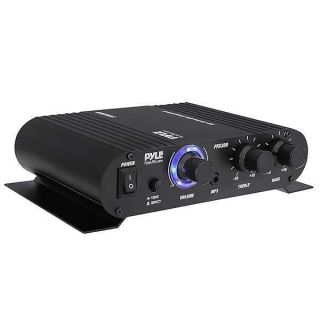 Buy Pyle PFA300 HiFi Stereo Amplifier - 90W Dual Channel Audio Receiver for Subwoofer, iPad, iPhone, Car & Marine Use