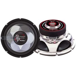 Pyramid 6" Car Audio Speaker Subwoofer - 300 Watt High Power Bass Surround Sound Stereo Subwoofer Speaker System w/ Molded P.P. Cone, 86 dB, 4Ohm, 40 oz Magnet,1 inch KAPTON Voice Coil -PW677X,Black