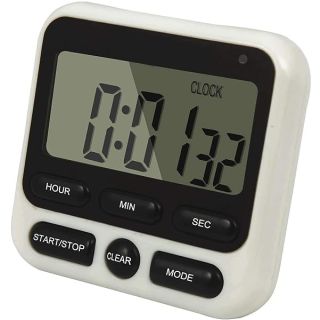 QUMOX Large LCD Digital Kitchen Timer Countdown Up Alarm Clock 24 Hours Magnetic HX106