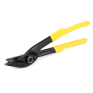 QWORK 12" Heavy Duty Strapping Cutter for Steel & Polyester (PET) & Polypropylene (PP), Strapping up to 13/16" Width and 0.05" Thickness, 1 Pack