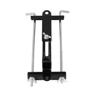 Qiilu Universal Adjustable Crossbar: Battery Hold Down Bracket & J-Bolt Holder for Cars, SUVs, RVs