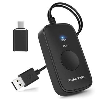 READYXIO Mouse Jiggler, USB Port Automatic Mouse Mover, Simulates Mouse Movement and Keeps PC Awake