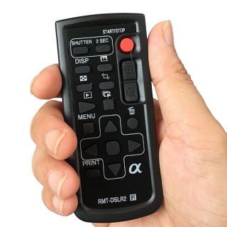 Replacement Remote Control RMT-DSLR2 for Sony Interchangeable Lens Digital Camera RMT-DSLR2 ILCE-7M2 ILCE-7M2K ILCE-7S ILCE-6000 ILCE-6000L ILCE-6000Y ILCE-7 ILCE-7K ILCE-7R NEX-5T NEX-5TL