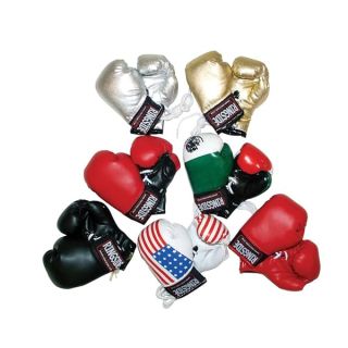 Ringside Miniature Bag Gloves (Red)