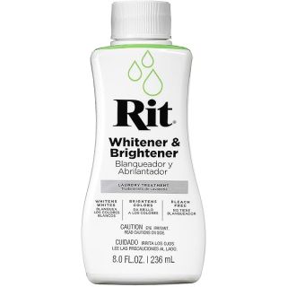 Rit Dye Laundry Treatment Whitener and Brightener, 8 fl oz